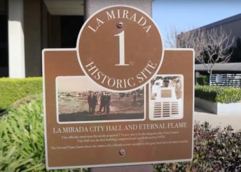La Mirada Historical Tours – Site One: City Hall and the Eternal Flame