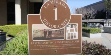 La Mirada Historical Tours – Site One: City Hall and the Eternal Flame