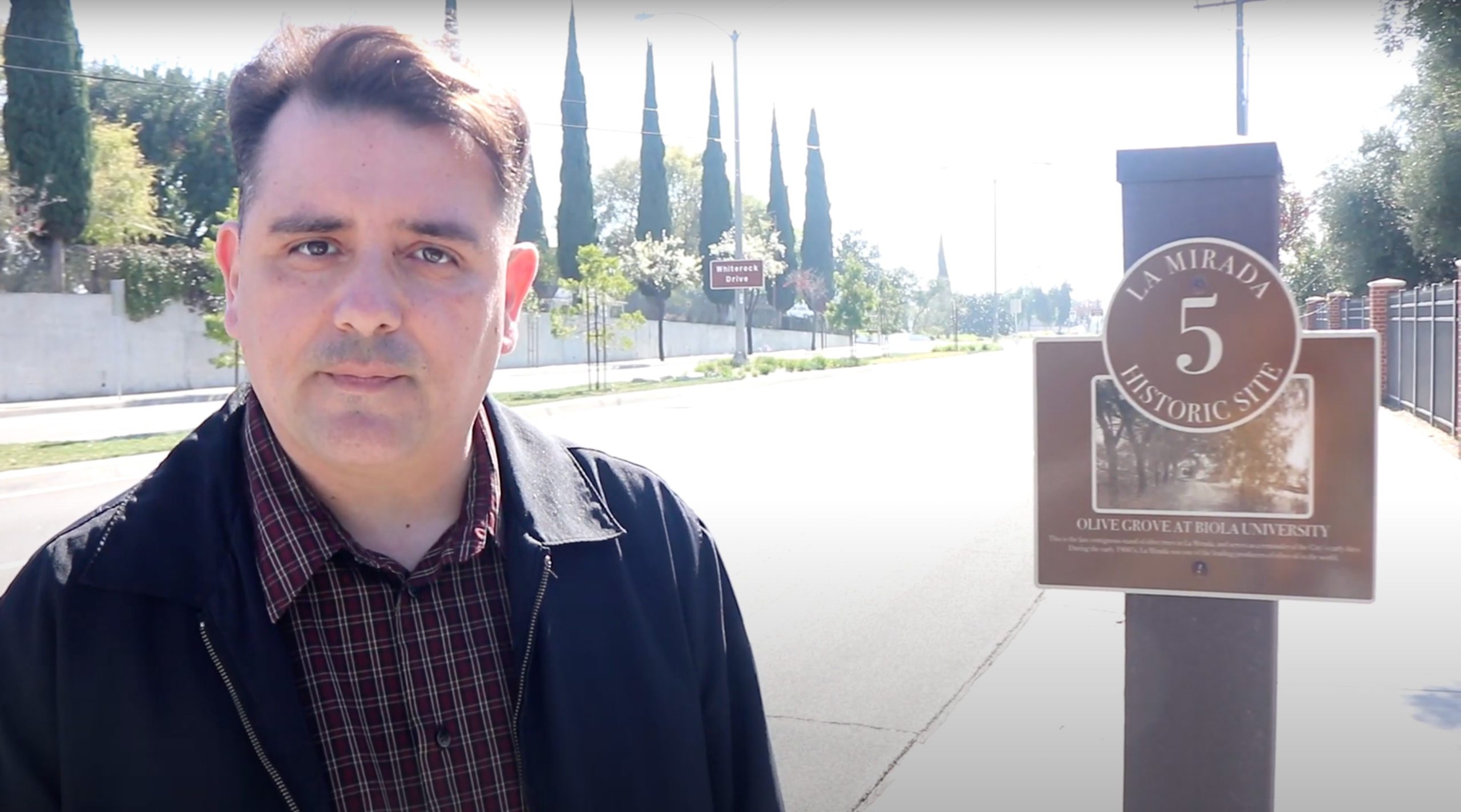 La Mirada Historical Tour Site Five Original Olive Grove The Olive