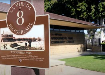 La Mirada Historical Tour – Site Eight: Windermere Park