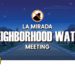 City-Wide Neighborhood Watch Meeting