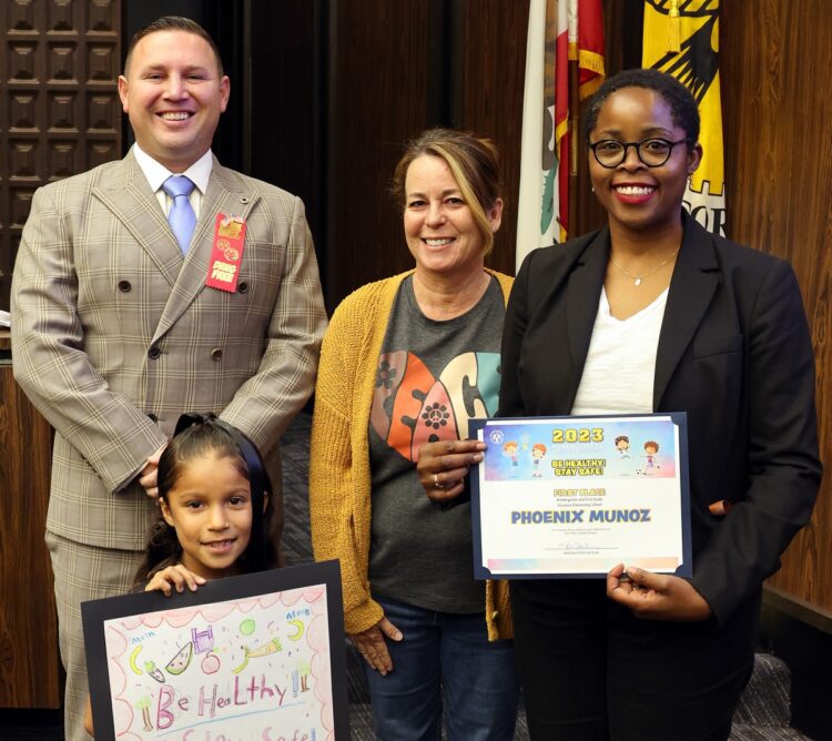 La Mirada City Council Recognizes Public Safety Contest Winners