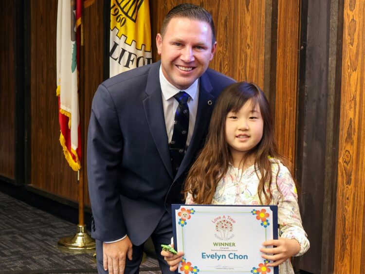 “Love a Tree” Poster Contest Winners Recognized