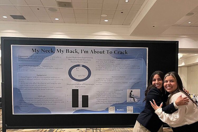 Cerritos College Dental Hygiene Students Win Research Poster Competition