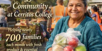 Cerritos College Food Distribution Supports Hundreds of Local Families Each Month