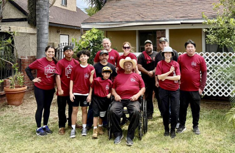 Neighbors Helping Neighbors: Love La Mirada Volunteers Transform Yard and Spirits
