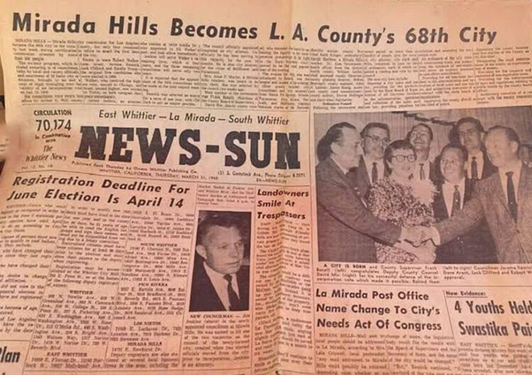 Did You Know? La Mirada Wasn’t Always Called La Mirada