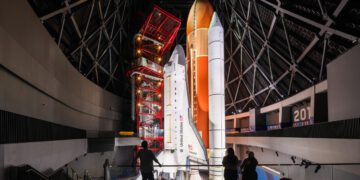Standing Beneath a Giant: A First Look at Space Shuttle Endeavour’s New Home