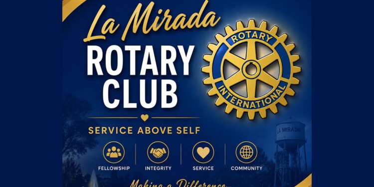 Rotary Club of La Mirada Plans Busy Year of Projects and Activities