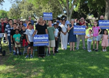 Malaika Ware Launches Campaign for NLMUSD School Board at Neff Park