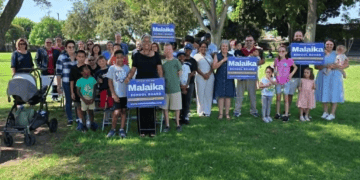 Malaika Ware Launches Campaign for NLMUSD School Board at Neff Park