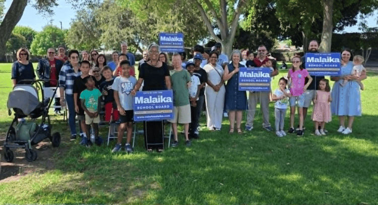 Malaika Ware Launches Campaign for NLMUSD School Board at Neff Park
