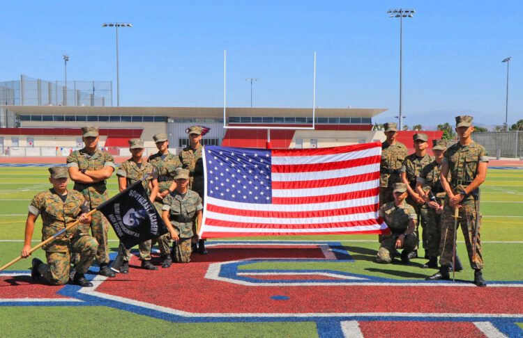Southeast Academy Cadets Mark 25th Anniversary of September 11