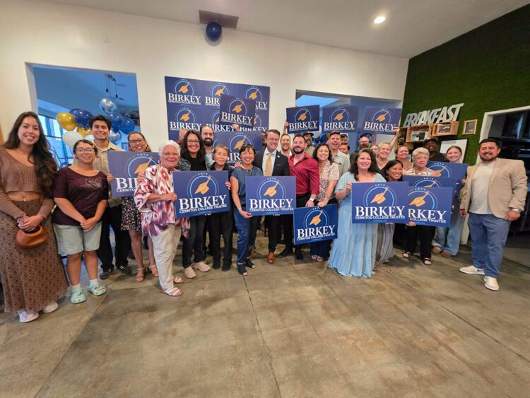 Birkey Launches Re-Election Campaign as Cerritos College Marks Years of Growth