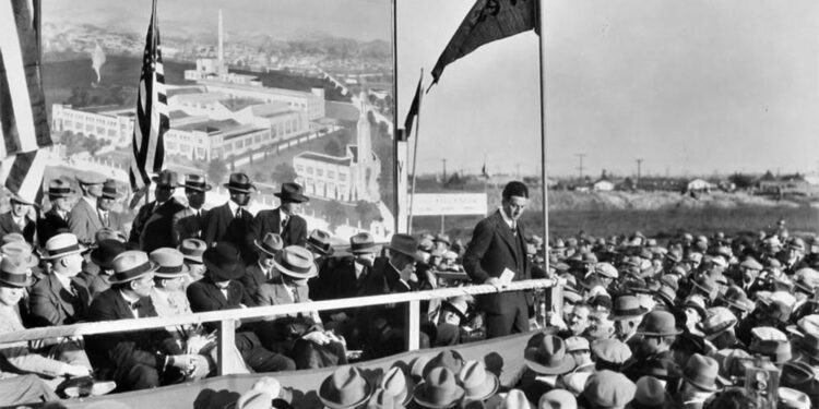 La Mirada History: Creation of Firestone Boulevard, 1927