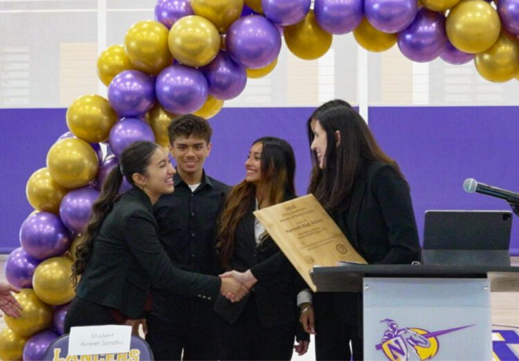 Norwalk High School Earns Statewide Civic Learning Honor