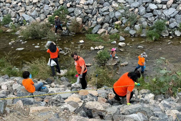 Volunteers Tackle Coyote Creek for California Coastal Cleanup Day